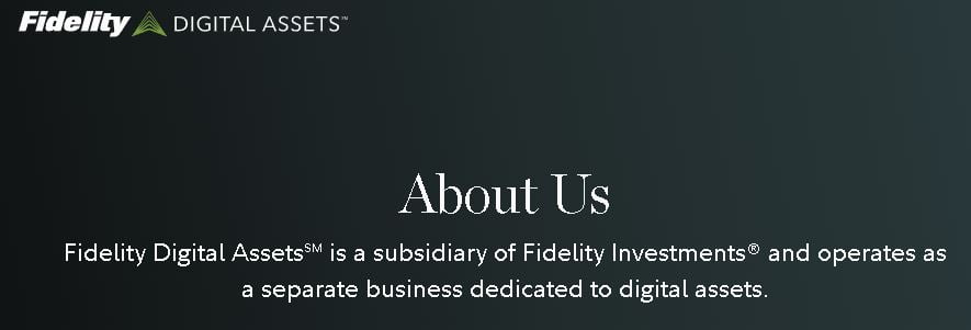 Fidelity Digital Assets